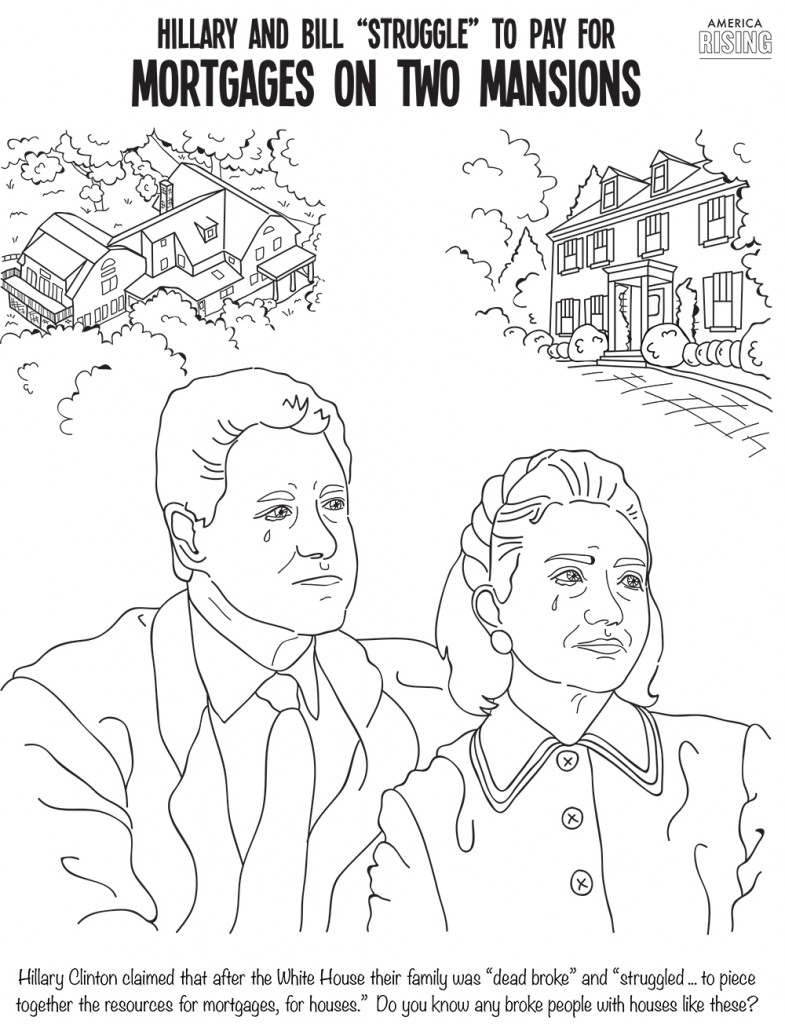 785x1024 The Missing Pages From The Hillary Clinton Coloring Book Mrctv