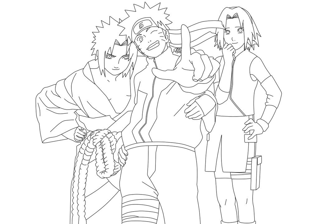 Hinata Coloring Pages