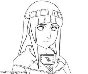 300x250 Hinata Coloring Pages Colorables Anime