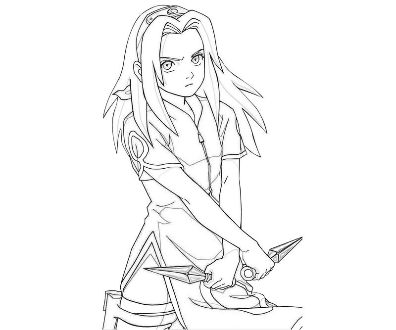 800x667 Naruto Coloring Pages