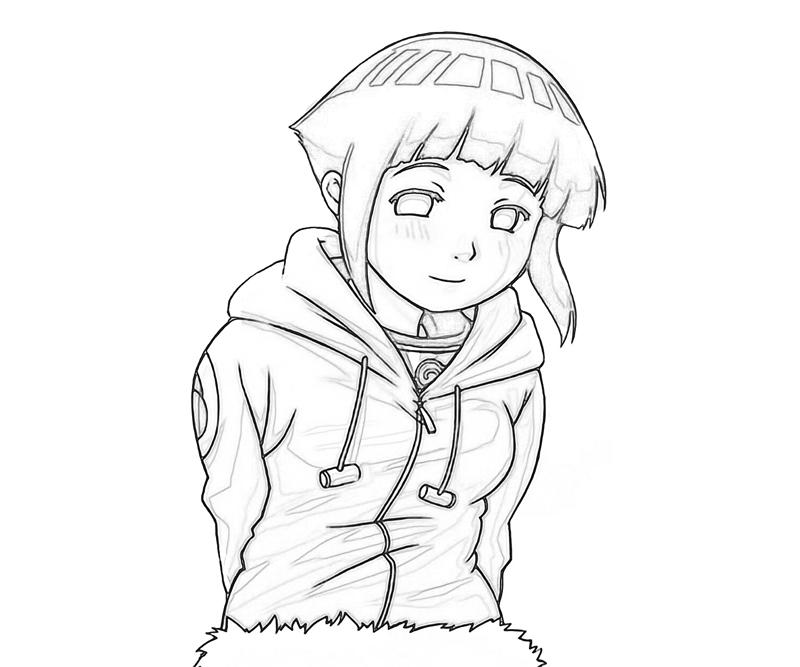 800x667 Naruto Hinata Smile Surfing