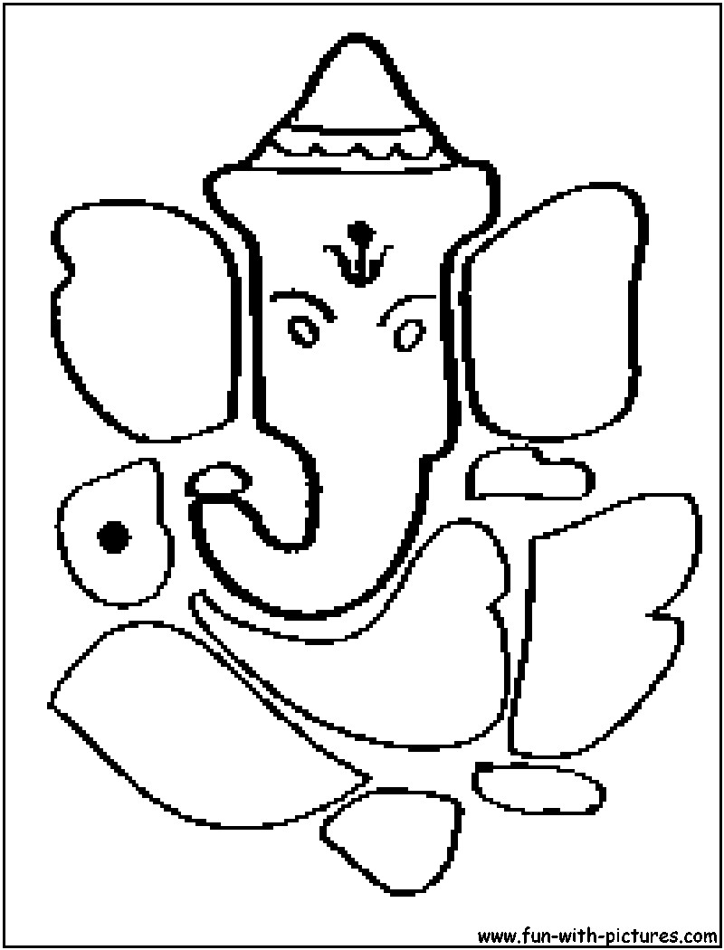 800x1050 Hindu Coloring Pages Free Printable Colouring For Kids To On Fair