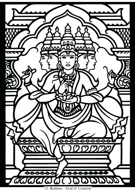 564x790 Hindu God Coloring Pages Hindu Coloring Pages All Gods
