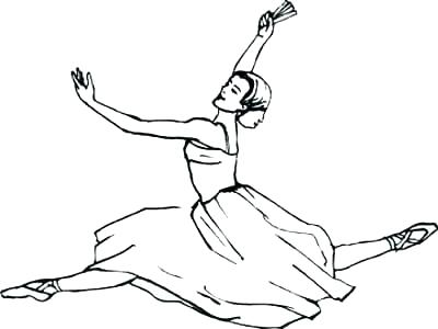 400x300 Free Coloring Pages Ballet