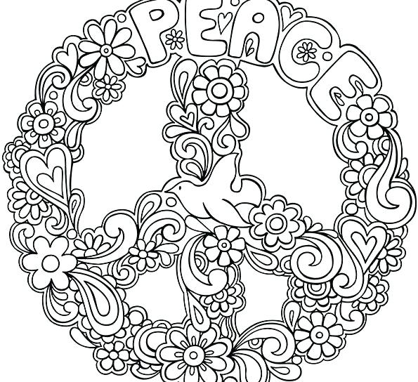 Hippie Coloring Pages at GetColorings.com | Free printable colorings ...