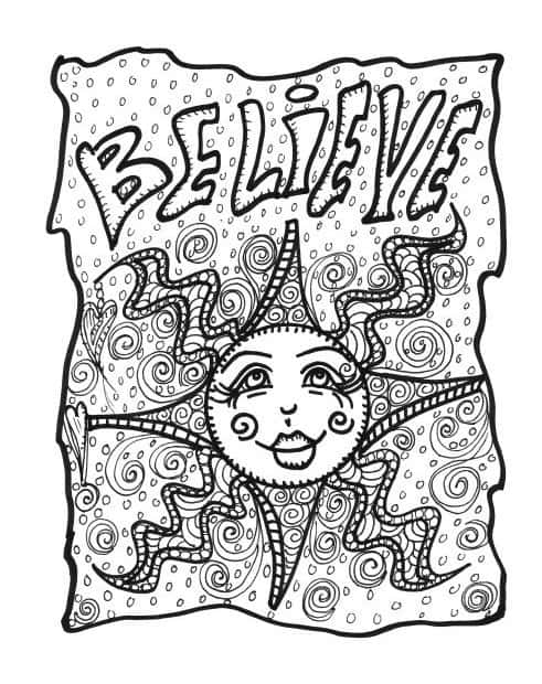 491x620 Free Coloring Pages For Adults 8 Funky Pictures From Hippie Folk