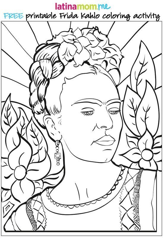Hispanic Coloring Pages