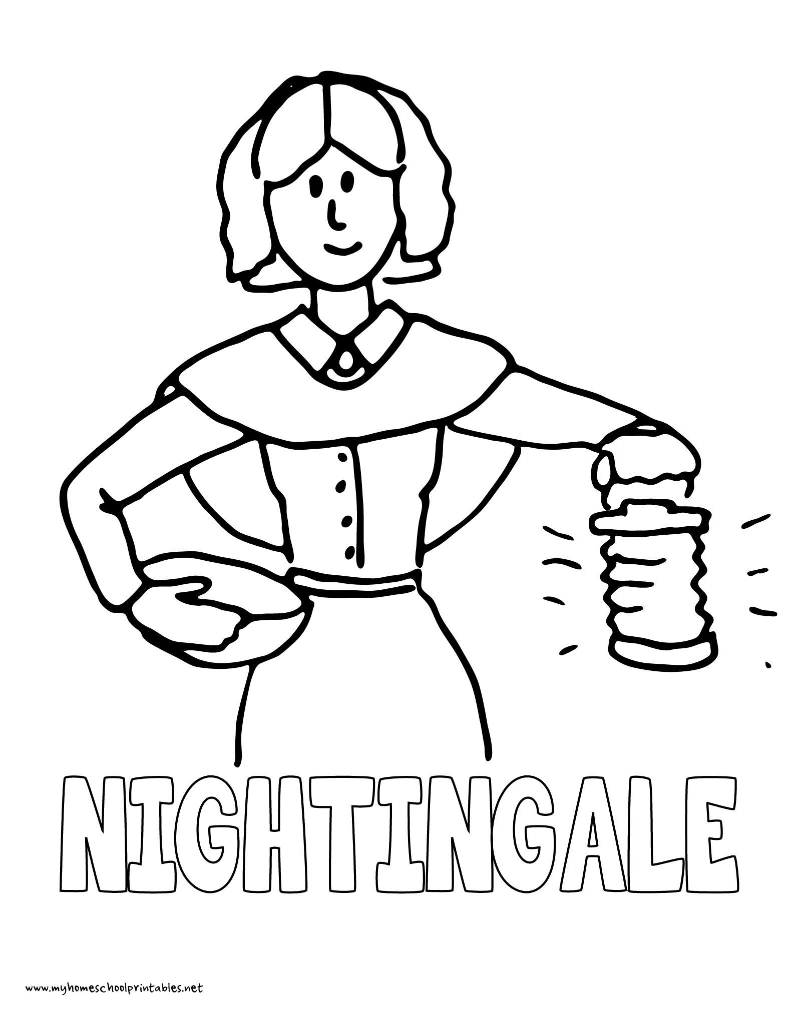 History Coloring Pages Volume 4 Florence Nightingale And Kids 1594x2063 History Coloring Pages Volume 4 Florence Nightingale And Kids