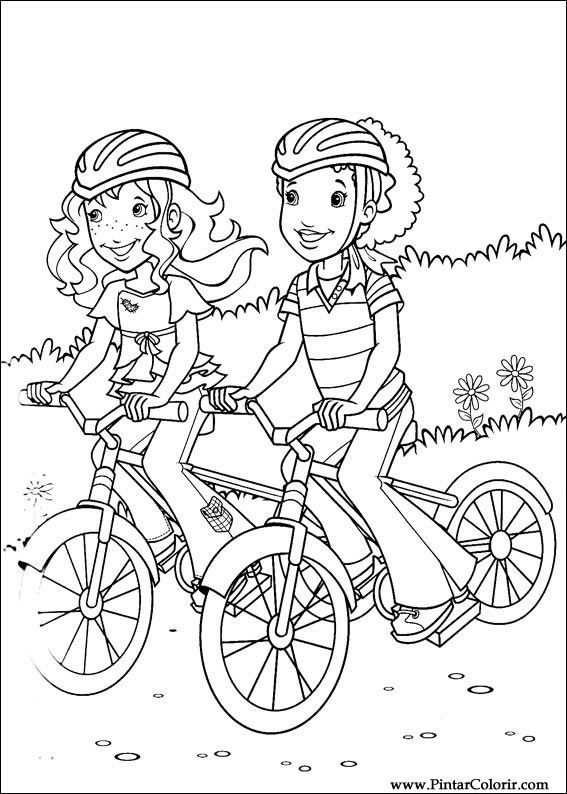 567x794 Holly Hobbie Friends Drawings To Paint Amp Colour Holly Hobbie