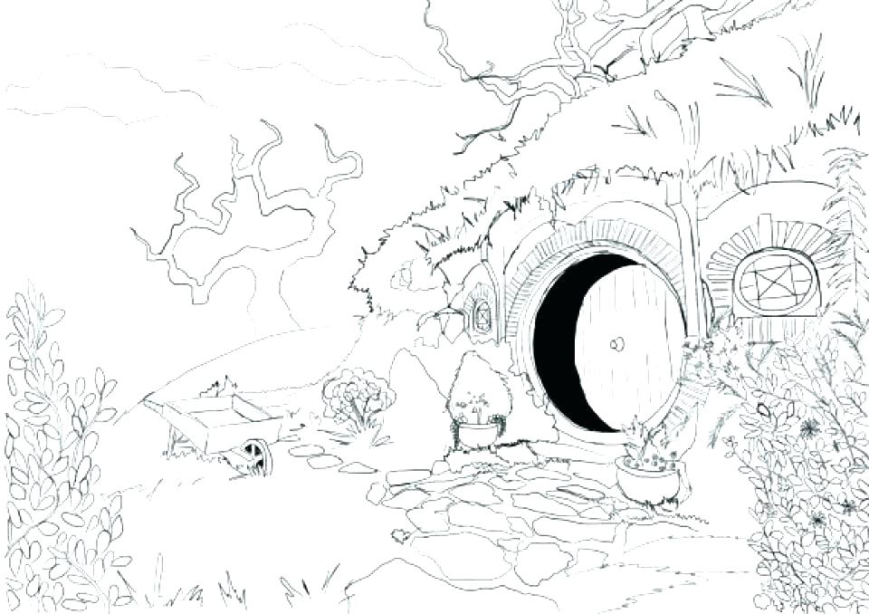 960x678 Hobbit Coloring Pages 10