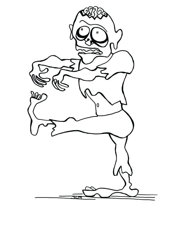 Zombie Coloring Pages Hobo Zombie In Plant Vs Zombie Coloring Page 600x776 Zombie Coloring Pages Hobo Zombie In Plant Vs Zombie Coloring Page