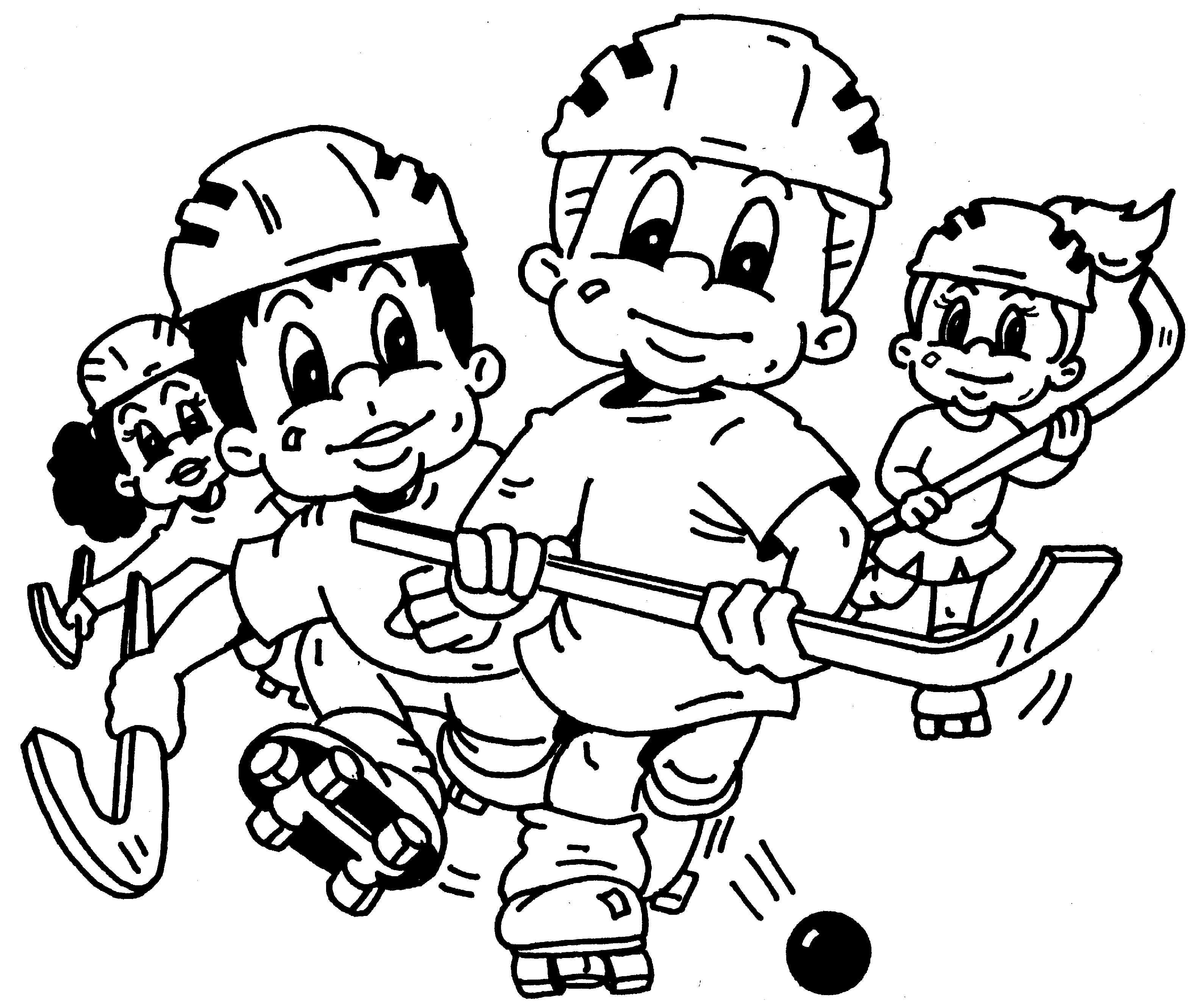 Hockey Player Coloring Page Free Printable Pages For 10 3158x2661 Hockey Player Coloring Page Free Printable Pages For 10