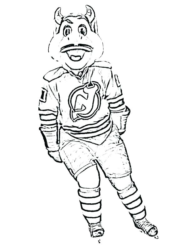 Hockey Coloring Pages 612x792 Hockey Coloring Pages