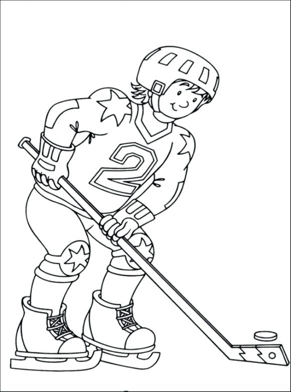 Coloring Pages Sports Free Hockey Coloring Pages Sport Coloring 580x782 Coloring Pages Sports Free Hockey Coloring Pages Sport Coloring