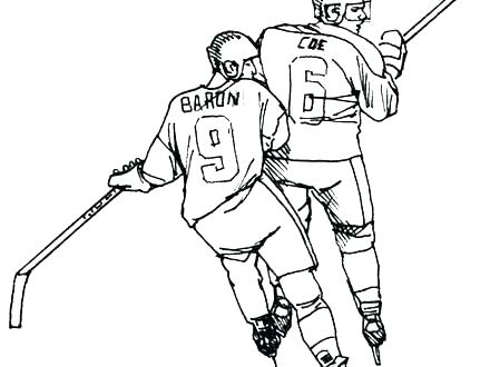 440x330 Hockey Coloring Pages Inspirational Hockey Coloring Pages For New