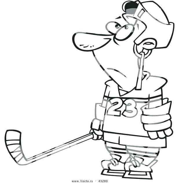 618x630 Hockey Goalie Coloring Sheets Hockey Goalie Coloring Pages Vector