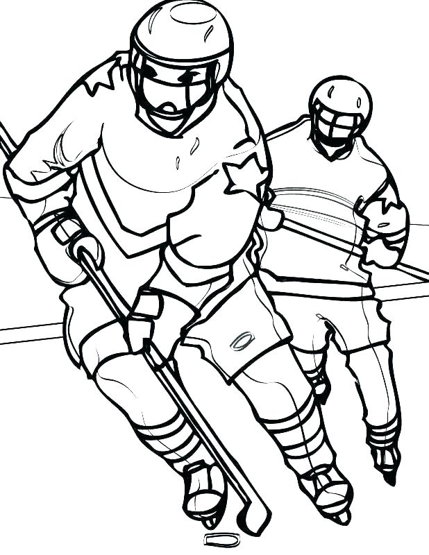 618x800 Hockey Goalie Coloring Pages Mickey Mouse Hockey Coloring Page