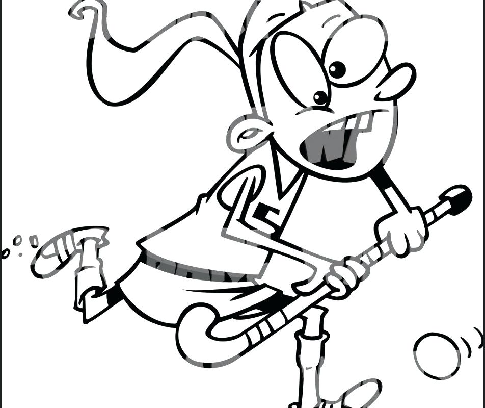 952x800 Hockey Coloring Pages Hockey Team Match In Field Hockey Coloring