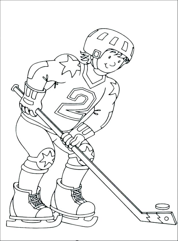 618x834 Coloring Pages Hockey National Hockey Teams Uniforms Coloring Page