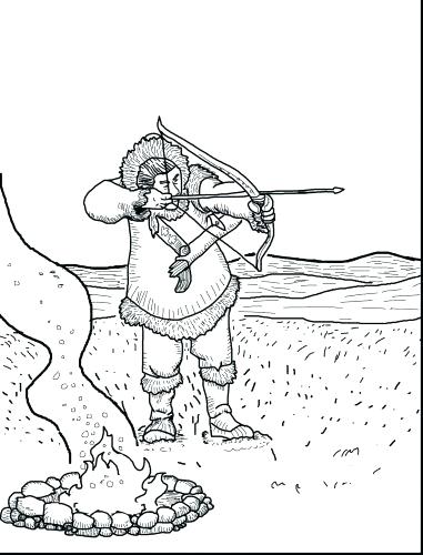 381x500 Hunting Coloring Pages Printable
