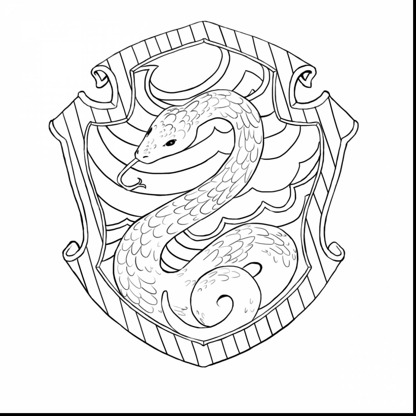 1430x1430 Harry Potter Coloring Pages Hogwarts Crest Best Of Harry Potter