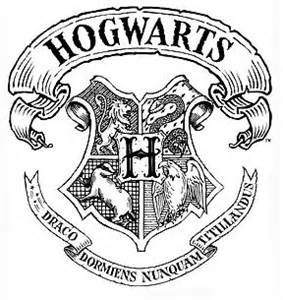 Hogwarts Crest Black And White 283x300 Hogwarts Crest Black And White