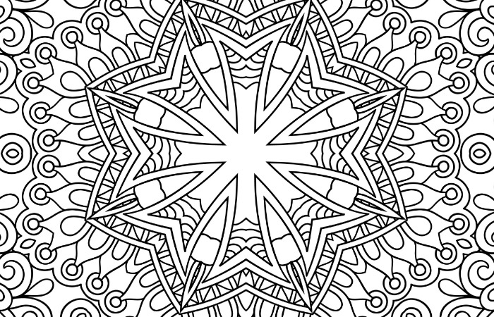 700x450 10 Free Printable Holiday Adult Coloring Pages