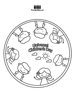 Children Day Coloring Pages Archives 262x340 Children Day Coloring Pages Archives