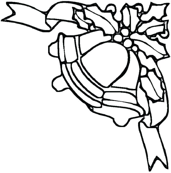 700x708 Holly Coloring Page Bells Holly Coloring Ben And Holly Colouring