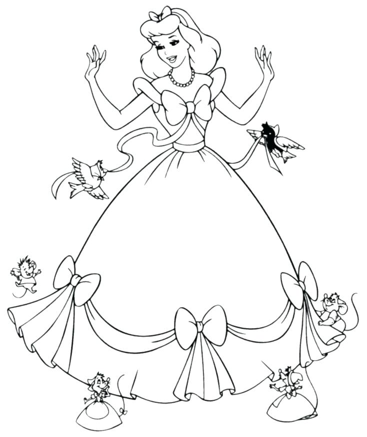 734x875 Princess Colouring Book 20 Free Printable Disney Princesses