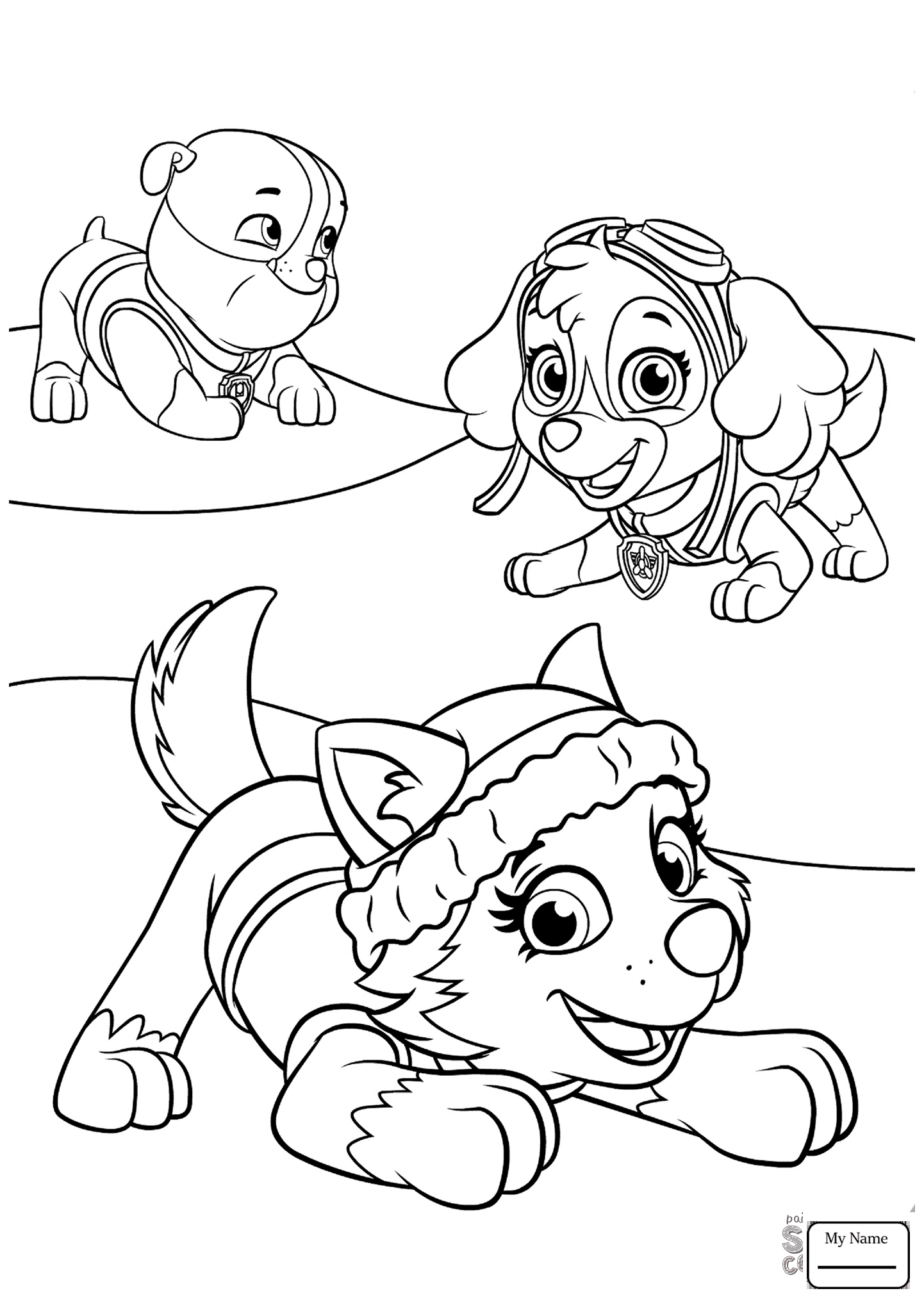 Paw Patrol Coloring Pages Rubble To Print Coloring For Kids 2018 1442x2040 Paw Patrol Coloring Pages Rubble To Print Coloring For Kids 2018
