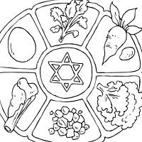 200x200 First Passover Coloring Pages. Yahshua And The Passover Week. Why