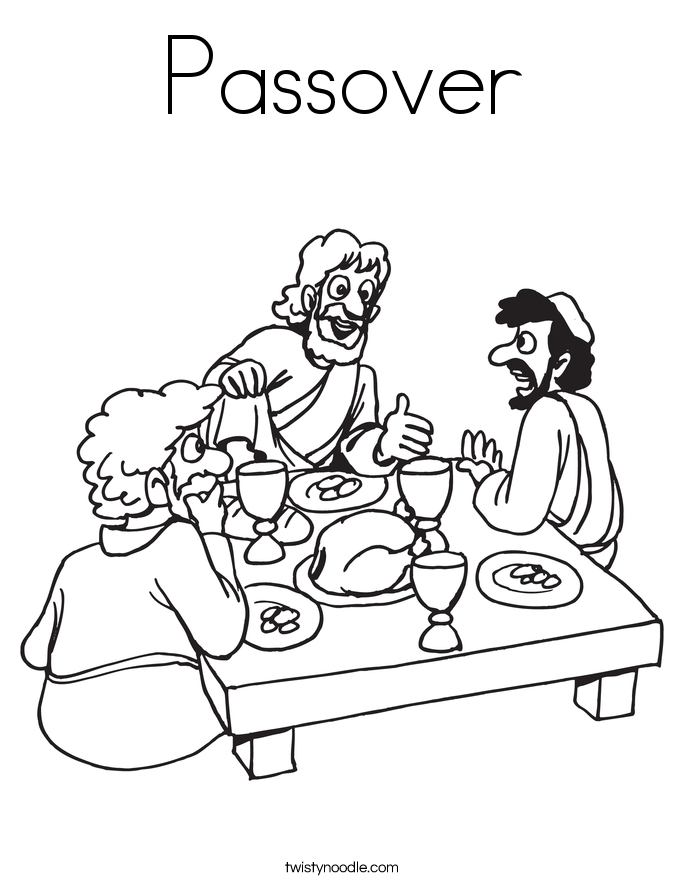 685x886 First Passover Coloring Pages. Yahshua And The Passover Week. Why