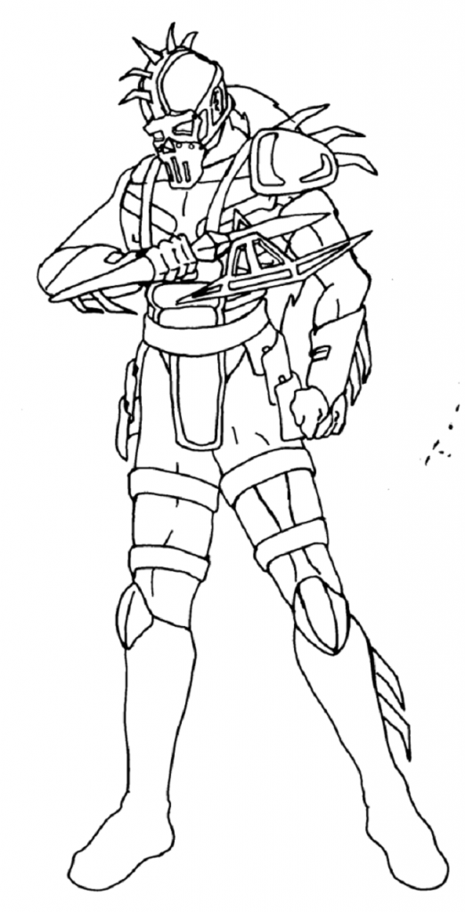 522x1024 Mortal Combat Coloring Pages For Kids Coloring Pages