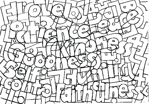 565x395 Holy Spirit Coloring Pages Fruit Of The Spirit Coloring Sheet