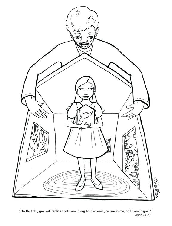576x756 Holy Spirit Coloring Pages Holy Spirit Coloring Pages Promises