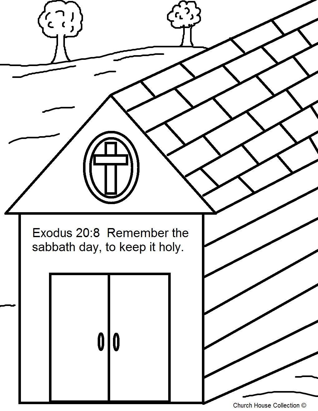 1019x1319 Remember The Sabbath Day And Keep It Holy Coloring Page For Ten