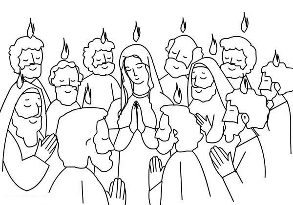 Holy Spirit Coloring Page at GetColorings.com | Free printable ...