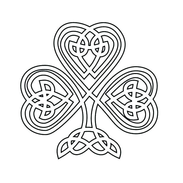 Pictures Of Shamrocks To Color Holy Trinity Coloring Pages 618x618 Pictures Of Shamrocks To Color Holy Trinity Coloring Pages