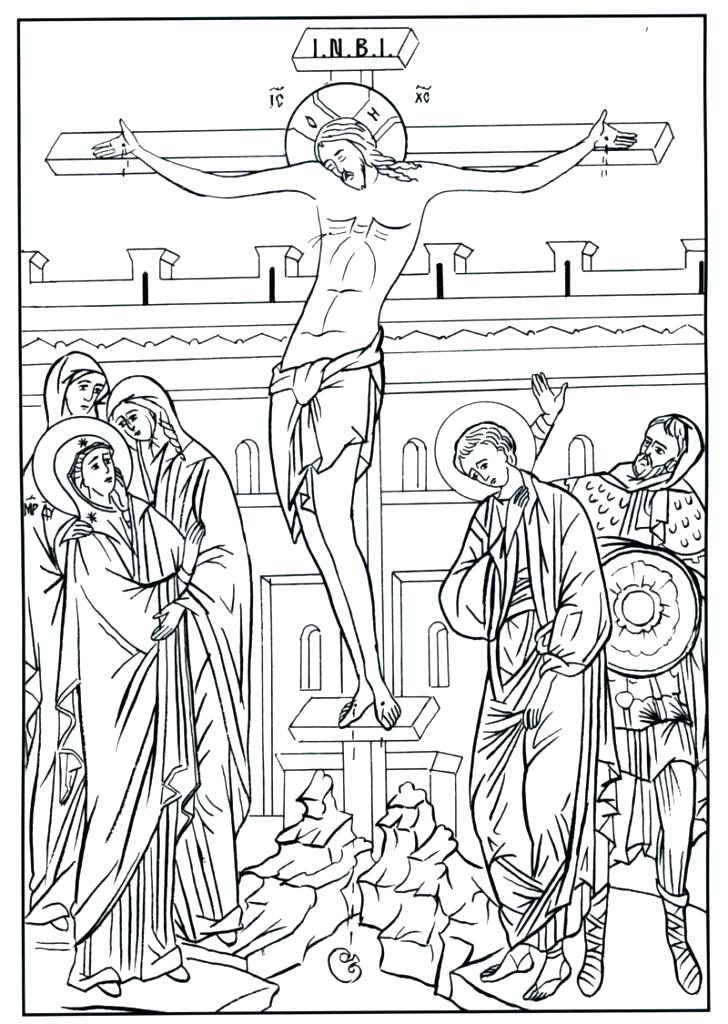 Holy Week Coloring Pages Free 728x1024 Holy Week Coloring Pages Free