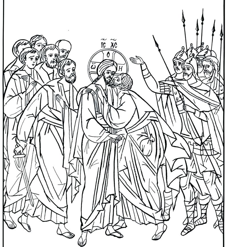 Holy Week Coloring Pages Free Bible Pray In The Garden Of Holly 800x864 Holy Week Coloring Pages Free Bible Pray In The Garden Of Holly