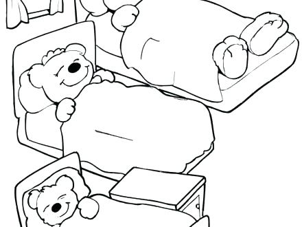 Goldilocks Coloring Pages Coloring Pages And The Three Bears 440x330 Goldilocks Coloring Pages Coloring Pages And The Three Bears