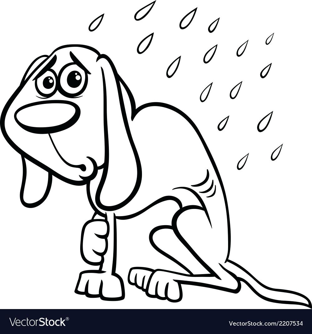 Coloring Page ~ Coloring Page Dog Homeless Cartoon Vector Image 1000x1071 Coloring Page ~ Coloring Page Dog Homeless Cartoon Vector Image