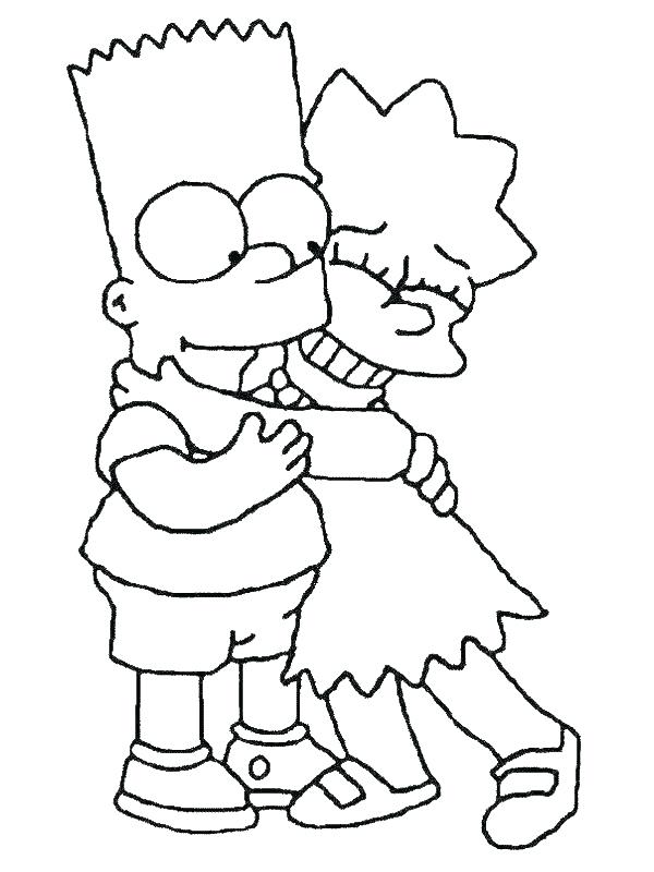 600x800 Simpson Coloring Pages Homer Simpson Coloring Pages