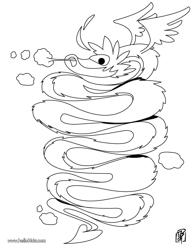 Winged Dragon Coloring Pages 820x1060 Winged Dragon Coloring Pages