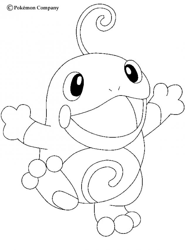 630x850 Politoed Pokemon Coloring Page. More Water Pokemon Coloring Sheets