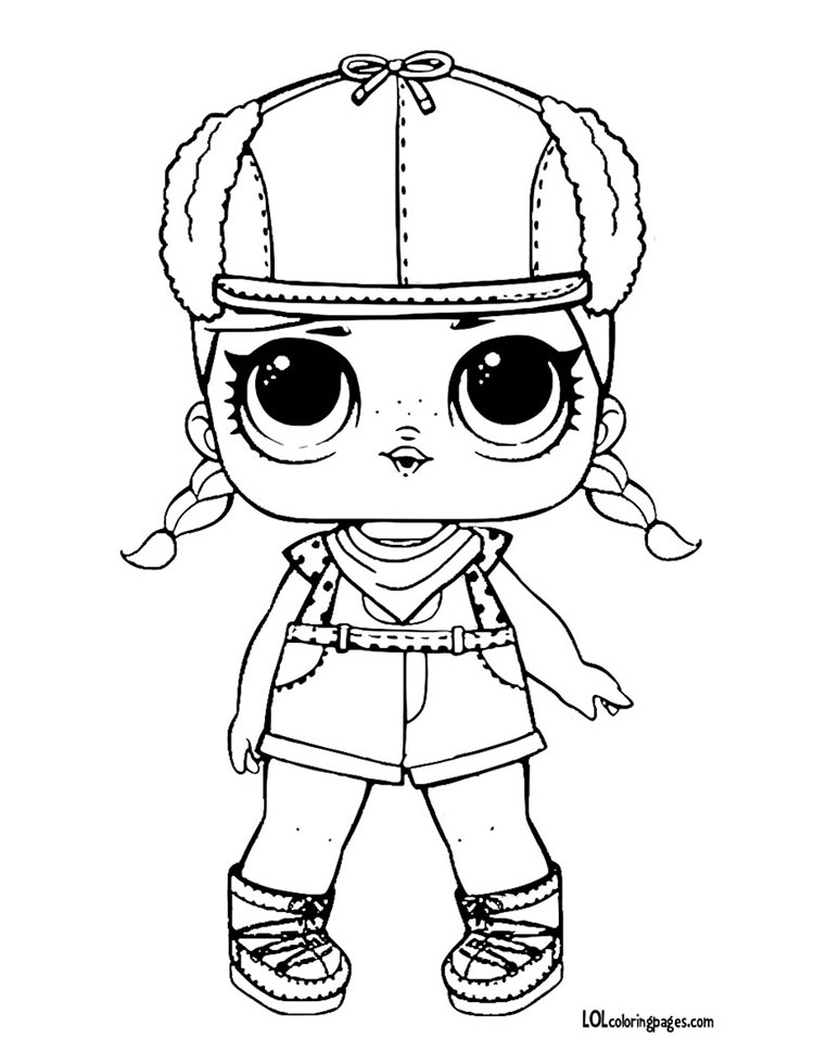 750x980 Brrr Bb Colouring Page Lol Surprise Doll Coloring Pages