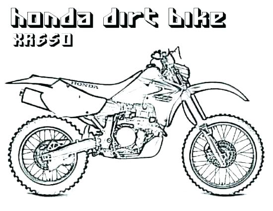 Honda Dirt Bike Coloring Pages Motocross Page Ideas Collection 550x425 Honda Dirt Bike Coloring Pages Motocross Page Ideas Collection