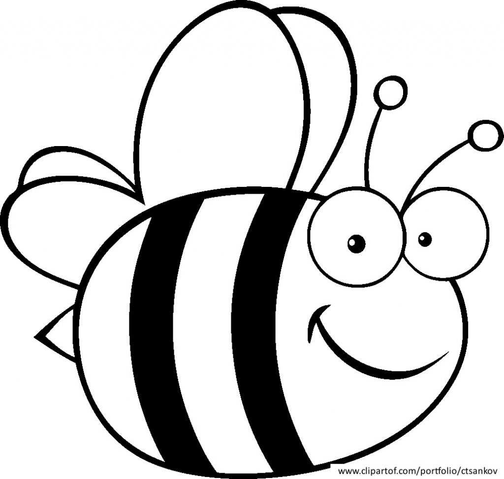 1024x974 Honey Bee Coloring Pages 8