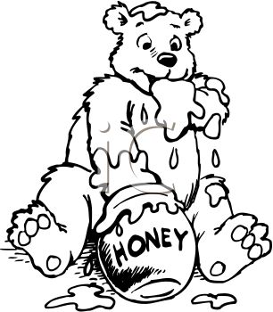 Honey Pot Coloring Page Free Coloring Pages 306x350 Honey Pot Coloring Page Free Coloring Pages